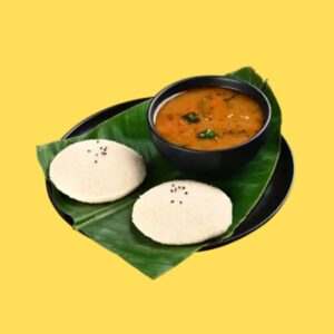 Sambar Idly [2 Pcs]